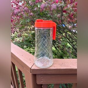 Vintage Anchor Hocking Tang Pitcher 🍊